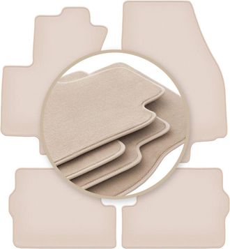 OEM Alfombrillas Premium Beige Para: Opel Zafira A Monovolumen 1999-2005