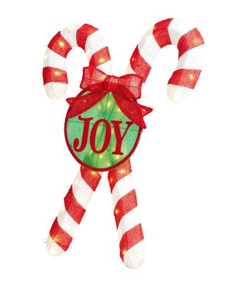 Glitzhome Handmade Candy Cane Outdoor Decor