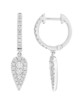 Sabrina Designs 14K 0.49 Ct. Tw. Diamond Dangle Earrings