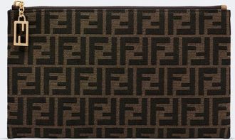 Fendi Tube Medium FF Zucca pouch