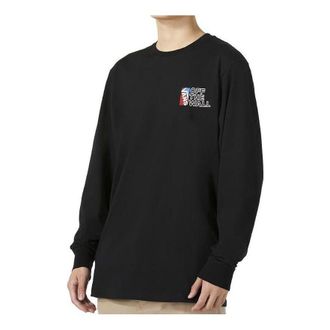 Vans Dimensions Long Sleeve T-Shirt Black VN0A54NWBLK
