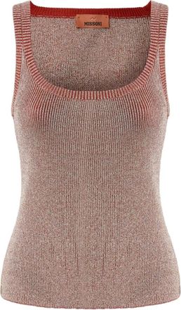 Missoni Top a coste - Rosso