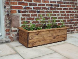 Charles Taylor Trading Extra Large Trough in Brown