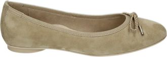 Paul Green Schoenen, Dames, Beige, 40 EU, Suède, Taupe Suède Ballerina Schoenen
