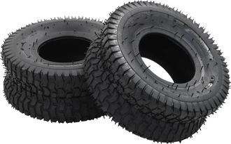 vidaXL Set Ruedas Y C&aacute;maras De Aire De Carretilla Caucho 15x6.00-6 4pr Vidaxl