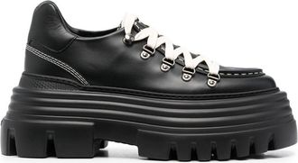 Bally Glody platform brogues - women - Leather - 38 - Black