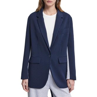 ottod'Ame Jacket Made With A Two-Fabric in Blue at Nordstrom, Size 42 It