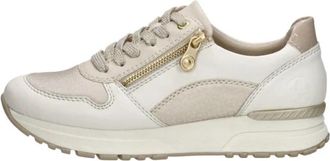 Rieker Sneakers Laag - Dames - Sneakers - Beige - 42 EU - Schoenen