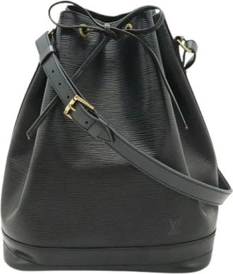 Louis Vuitton Pre-owned Bucket Bags, female, Black, Size: ONE SIZE Pre-owned Vintage Bucket Bag