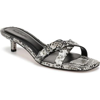 Favorite Daughter Shiloh Kitten Heel Sandal in Roccia at Nordstrom, Size 6.5