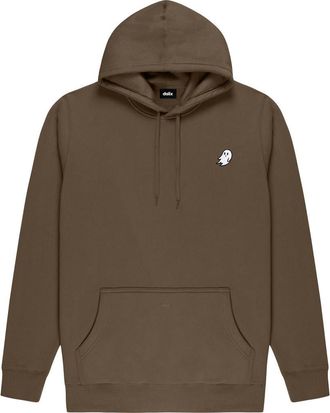 Dalix Ghost Midweight Fleece Classic Hooded Sweatshirt in Walnut at Nordstrom, Size Xx-Large