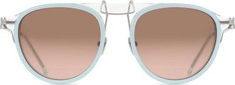 Calvin Klein CKNYC1884S 451 Womens Sunglasses Blue Size 51
