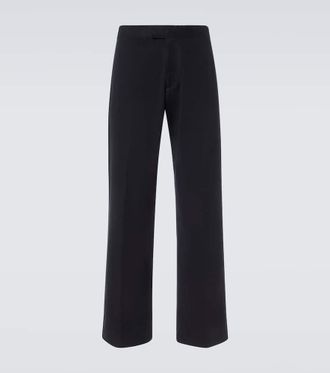 Tom Ford Cotton drill wide-leg pants