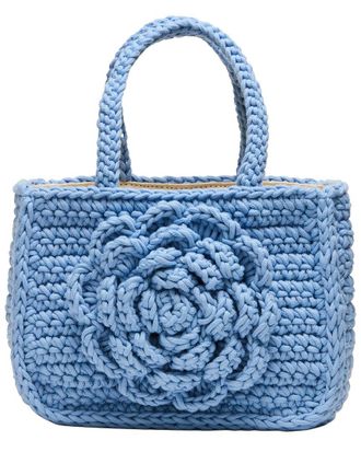 Steve Madden Small Crochet Rose Bag