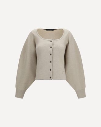 Jacquemus Tempo wool-cashmere Cardigan Female 38