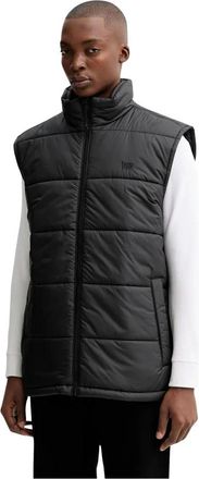 Vans MTE Hillgate Vest - Heren - Bodywarmers - Zwart - M - Leer - Jassen