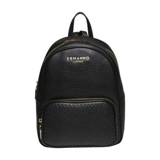 Ermanno Scervino Beatrice Rugzak - Dames - Tassen - Zwart - Maat: ONE Size Zijde
