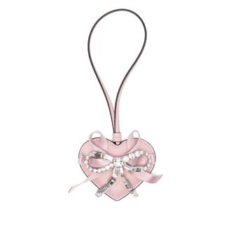 Jimmy Choo London Heart Charmz Bow Keyring