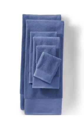 Lands End Premium Supima Cotton Towel in Dusk Indigo Sky at Nordstrom