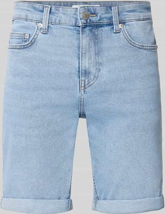 Only & Sons Regular Fit Jeansshorts aus Baumwoll-Mix Modell PLY LBD 6185 in Hellblau, Gr&ouml;&szlig;e XXL