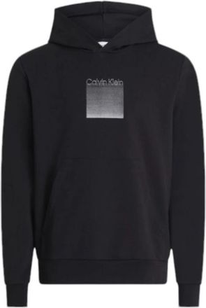 Calvin Klein Hoodie Sweatshirt - Heren - Hoodies - Zwart - L - Katoen - Hoodies & sweatvesten