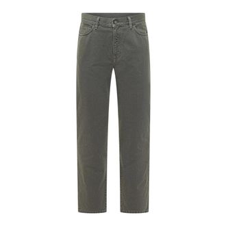 Ermenegildo Zegna Straight Jeans, male, Green, Size: W37 City Jeans