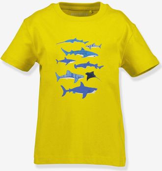 Blue Seven T-Shirt Jungen BLUE SEVEN Fische gelb