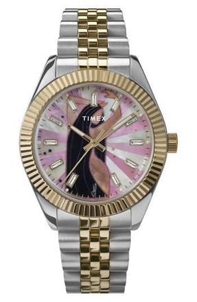 Timex x Jacquie Aiche Bracelet Watch, 18mm in Two Tone at Nordstrom Rack