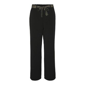 Vero Moda Rechte broek met strikceintuur