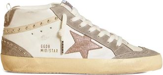 Golden Goose Sneakers Mid Star - Bianco