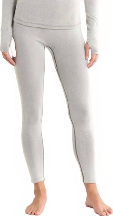 Free People Womens Cool Down Wool Base Pant In Grey Heather