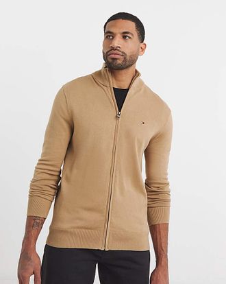 Tommy Hilfiger Zip Through Knit