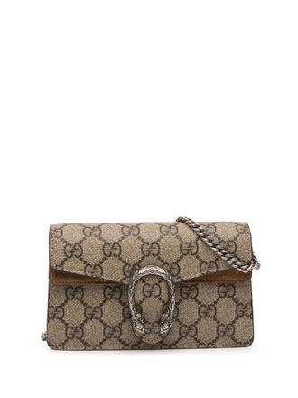 Gucci 2016-2025 Mini GG Supreme Dionysus crossbody bag - Brown