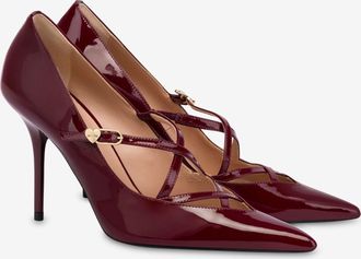 Love Moschino Décolleté in vernice - Rosso