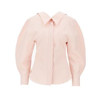 Givenchy Poplin shirt with rounded sleeves Woman 36