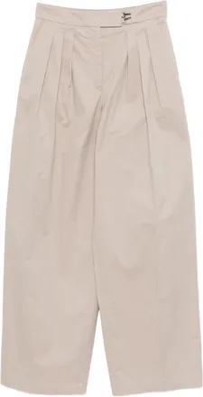 Emporio Armani Womens Cotton Trousers