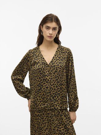 Vero Moda Bedrukte blouse met V-hals