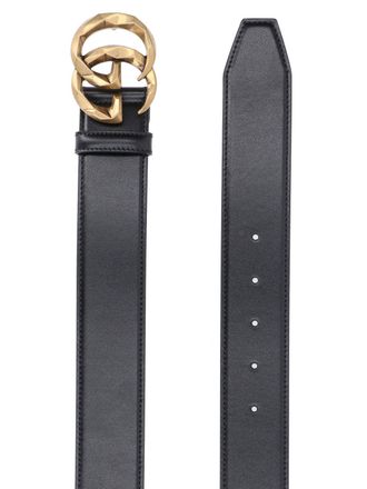 Gucci Mens Belts Black Calf Skin