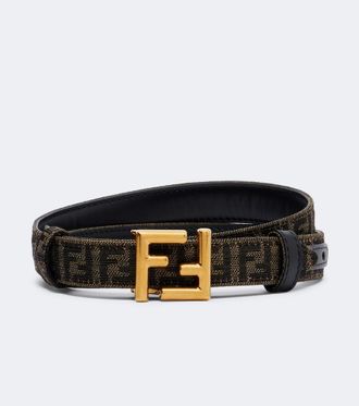 Fendi Cintur&oacute;n reversible FF Zucca