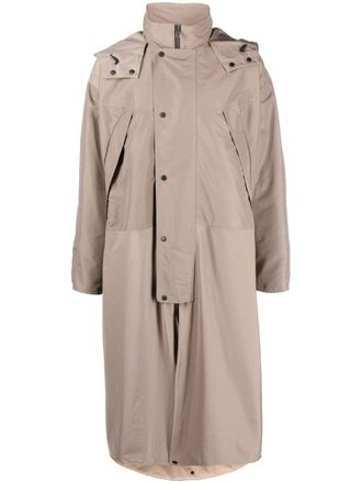Our Legacy Grace Tower parka coat - Neutrals
