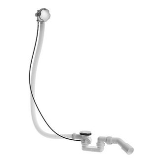 Duravit Duravit - Juego De Desag&uuml;e / Rebosadero Para Sif&oacute;n Lateral Cromado