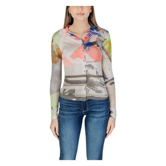 Desigual Dames, Blouses & Shirts, Veelkleurig, Maat: XL Poliester