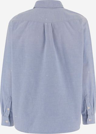 Carhartt Work in Progress Mens Shirt Cotton Two-Pocket Light Blue Winston Chambray
