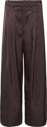 Gestuz Pantaloni a gamba larga - - Trousers - Donna - Marrone - M