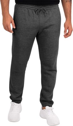 Urban Road Mens Fleece Jogging Bottoms - Winter Warm Sweatpants with Zipped Pockets & Drawcord Waist, Heavyweight 280gsm Joggers, Casual Sports & Loungewear Trou