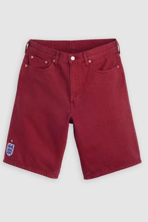 Levi's Shorts 478 Baggy Levis de f&uacute;tbol de Inglaterra - Hombre - 28 - Rojo / X England Football