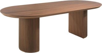 Angel Cerd&aacute; Mesa comedor en madera nogal