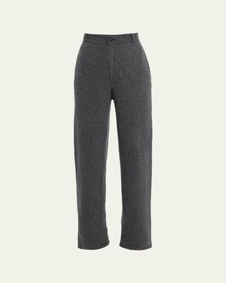 Guest In Residence Tailored Cashmere-Blend Pants
