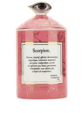 Maison la Bougie Scorpion scented candle - unisex - Wax/ceramic - OS - Pink