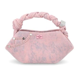 Ganni Bou Mini Denim - female - Ganni - Handbags - Pink - ONE SIZE - Bags